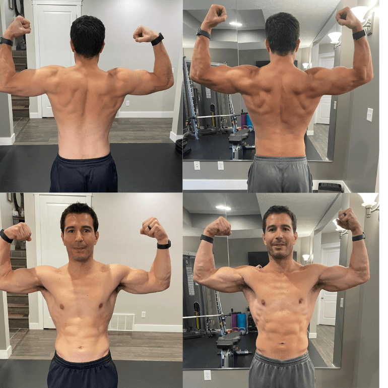 Rafael Chavez physique collage